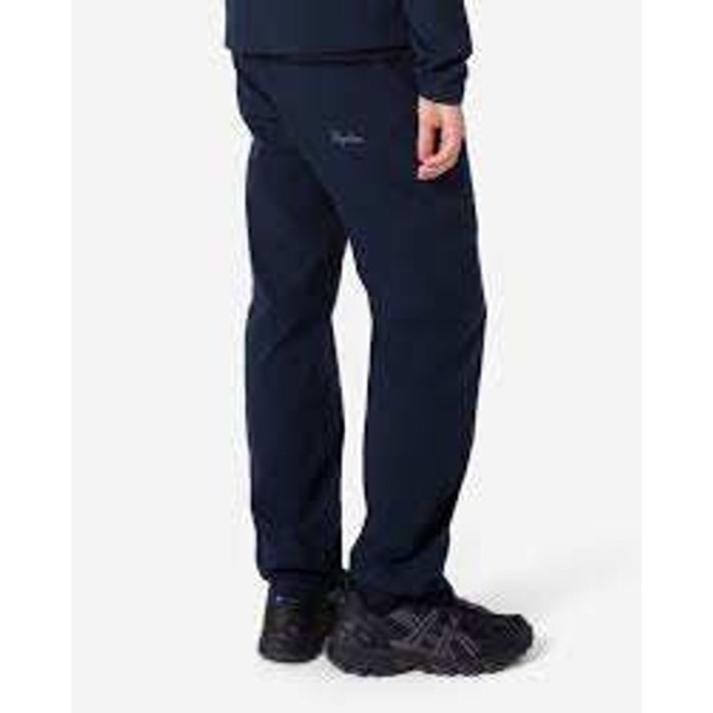 Rapha Easy Tech Pants Men's XXL Navy Blue Nylon Stretch Belt Pull-on Commuter